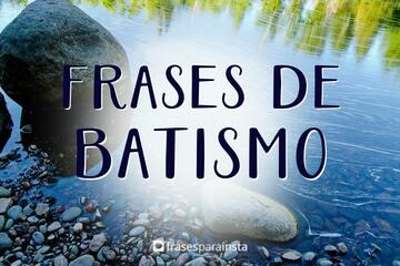 Frases de Batismo